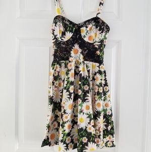 Topshop daisy mini dress